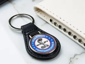Shelby Porte-clé Cuir Style Solide Édition Limitée